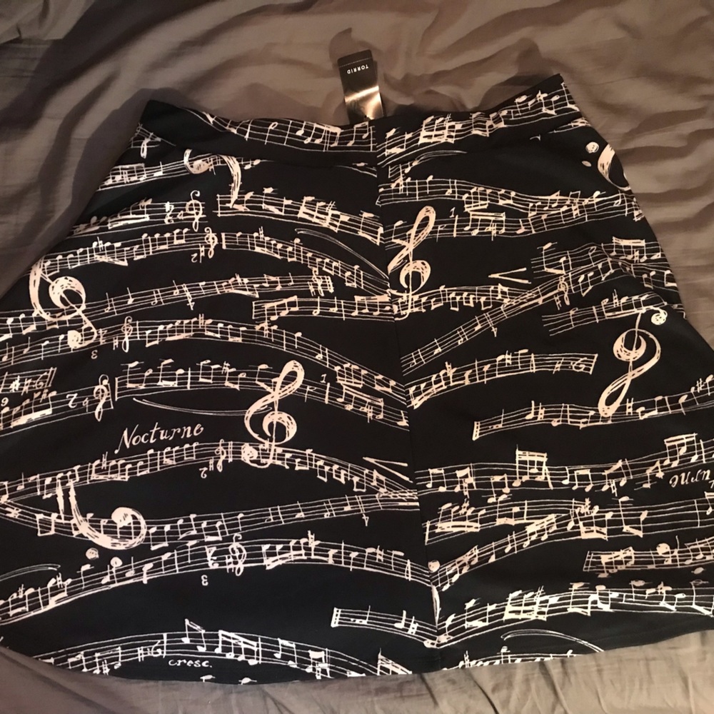 Torrid. Size 1. Musical skirt